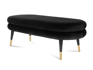 MARSHMALLOW - Upholstered velvet stool by ROYAL STRANGER - view 2
